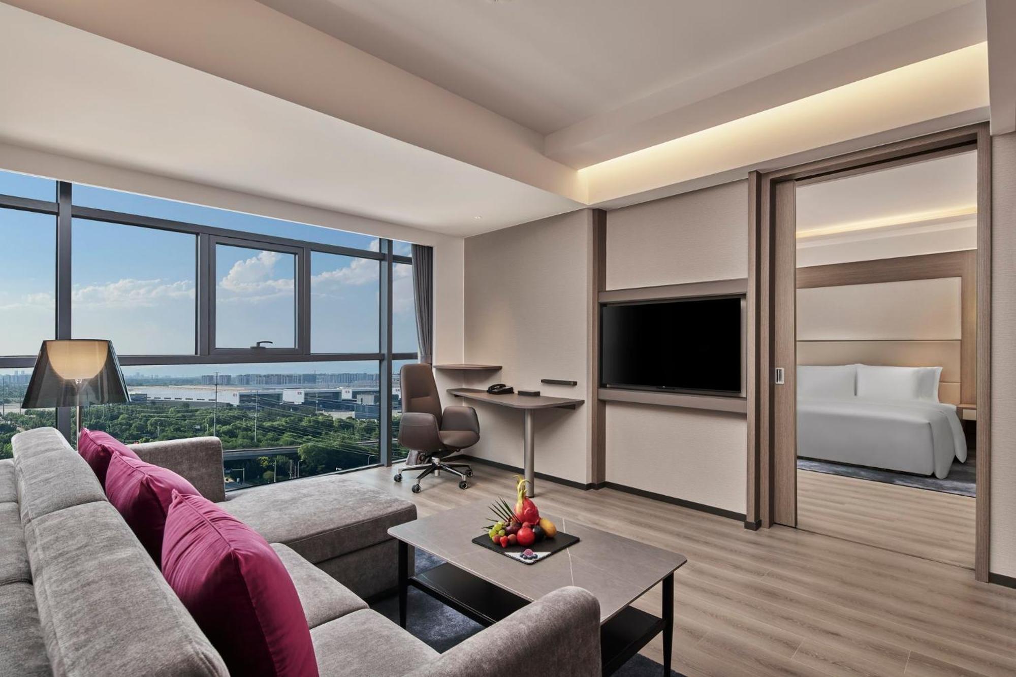Crowne Plaza Beijing International Airport By Ihg Hotel Shunyi Ngoại thất bức ảnh